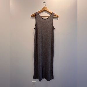 H&M Grey Open-back Dress 6